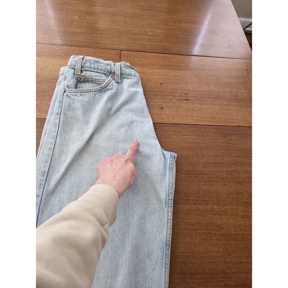 Vtg Levi's 550 Relaxed Fit Tapered Leg Orange Tab Jeans Men's 36x31.5 Light Wash - Picture 11 of 16